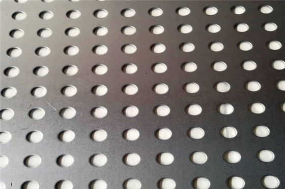 ASTM SS317 فولاد ضد زنگ ورق سوراخ دار 5 میلی متری سوراخ گرد