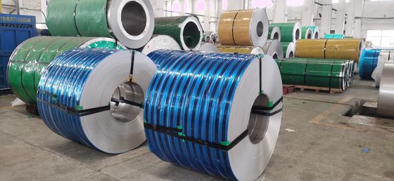 سیم پیچ ورق فولادی ضد زنگ سطح BA 1.5 میلی متر 201 پردازش نقشه کشی