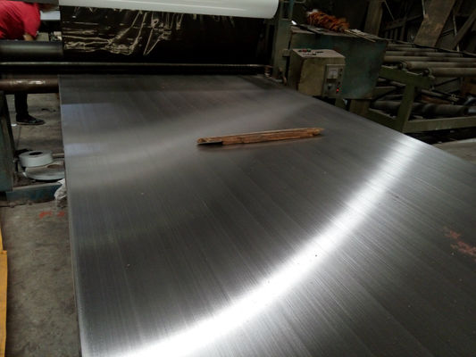 304 ورق فولادی برس خورده جلا 316L Mirror 8K BA 500mm