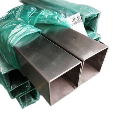 لوله لوله فولادی ضد زنگ مربعی توخالی SS304 8.0 میلی متری مشخصات A554 GR