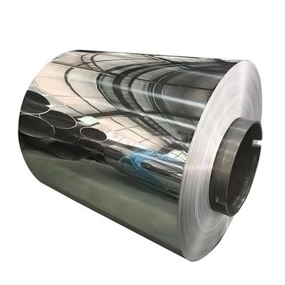 ASTM 317L سطح روشن سیم پیچ فولادی ضد زنگ مقاومت در برابر آب دریا برای مبدل حرارتی