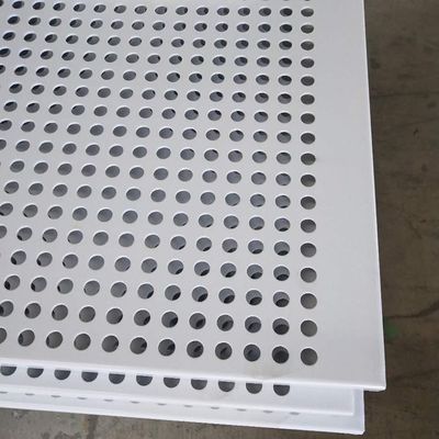 ASTM SS317 فولاد ضد زنگ ورق سوراخ دار 5 میلی متری سوراخ گرد