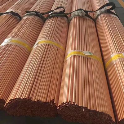 لوله مسی گرد با ضخامت 120 میلی متر با خلوص بالا استاندارد ASTM C11000 C12000
