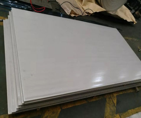 ورق فولادی ضد زنگ 6 میلی متری نورد گرم 1500 میلی متری 8K آینه ای برس خورده
