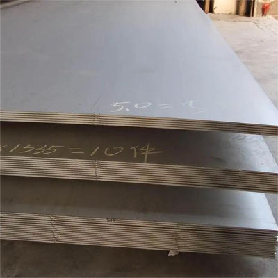 ورق فولادی 304 304l SS نورد نورد سرد صیقلی روشن شیمیائی 3000mm - 8000mm