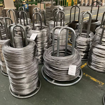 سیم فنری 500 میلی متری 316 فولاد ضد زنگ سخت روشن ASTM A582
