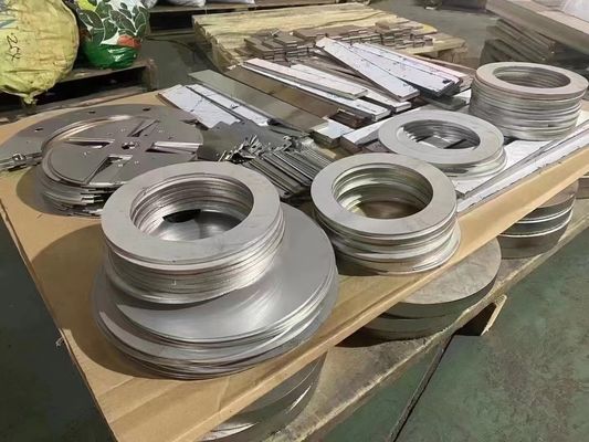 برش گرد ورق فولادی ضد زنگ HL مربع 150mm 3.0mm