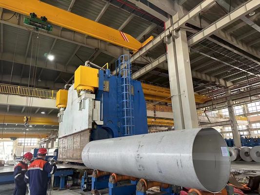 لوله فولادی ضد زنگ 304 2205 904L ERW قطر بزرگ 150 میلی متر