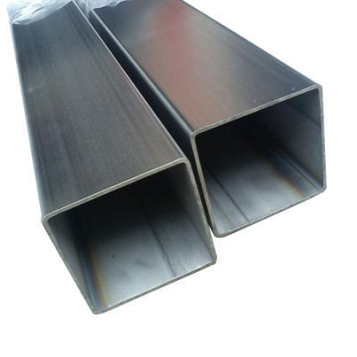 20 * 20 - 600 * 600 میلی متر مربع توخالی لوله 304 فولاد ضد زنگ پروفیل جوش داده شده 12M