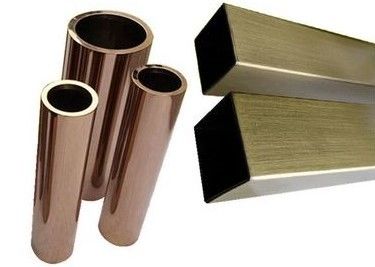 لوله رزوه ای از جنس استنلس استیل مربعی نورد گرم SS 430 431 AISI 0.3mm