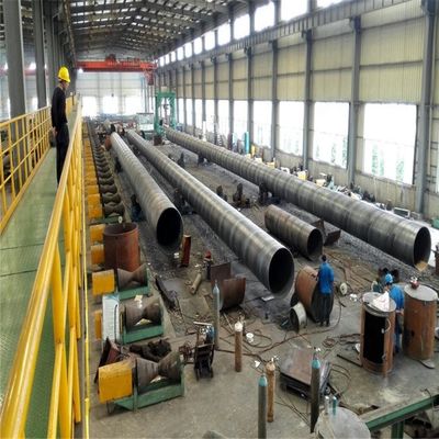 لوله با قطر بزرگ جوش داده شده فولادی 16Mn 20# Q345 X46 ASTM JIN