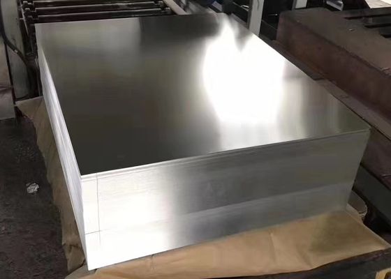 صفحه ورق کویل فولادی نورد سرد JIS G3303 T2 T3 Grade Food SR 480mm