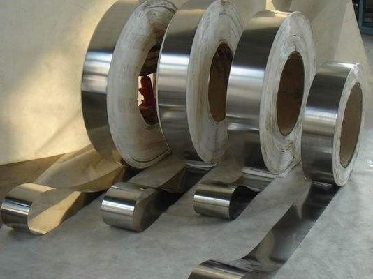 نوارهای فولادی 0.7 میلی متری Astm Aisi Sus Ss 202 304 304l 309s 316 316l 409 410s 410