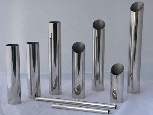 Astm 317l 304 8k 6k سطح لوله فولادی Ss قطر 10-220mm برای صنایع غذایی