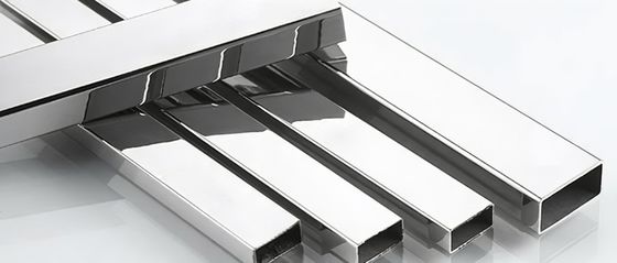 لوله های فولادی ضد زنگ SS431 لوله های توخالی لوله مربع AISI ASTM 304 304L