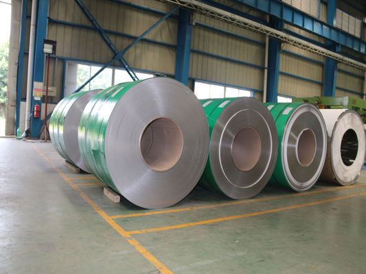 ASTM 317L سطح روشن سیم پیچ فولادی ضد زنگ مقاومت در برابر آب دریا برای مبدل حرارتی
